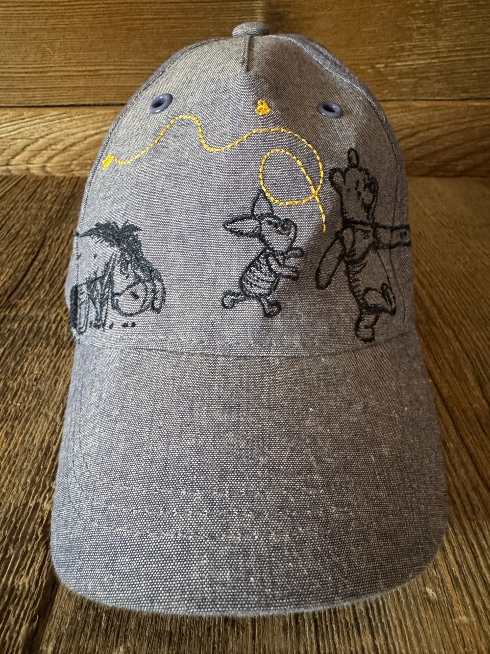 Kids Disney Winnie the Pooh Embroidered Hat. Adjustable
